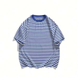 Le Nouveau T-shirt Homme pour l'Été 2025 : Tendance Rétro, Grande Taille, Col Rond, Décontracté, Manches Courtes, 100% Coton Tricoté - Product Image 5