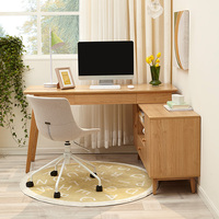 670126 Bureau d'angle pliable moderne pour le bureau à domicile, table pour ensembles de meubles de bureau à domicile