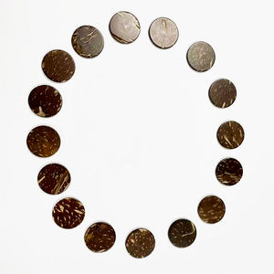 Mini tarjeta de visita RFID con etiqueta de madera de cáscara de coco inteligente NFC de 13,56 MHz respetuosa con el medio ambiente personalizada con nueva pulsera de etiqueta de tarjeta NFC popular - Product Image 6