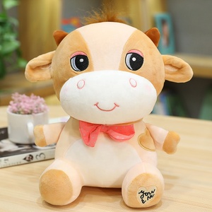 Đồ Chơi Bò Thú Nhồi Bông Mềm Dễ Thương Búp Bê Nhồi Bông Bò Sữa Nhỏ Đồ Chơi Ngủ Cho Bé - Product Image 2