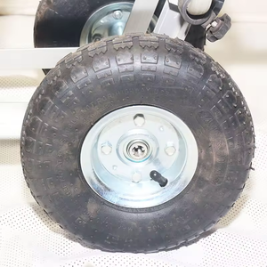 Aluminium-Handtrolley Garten-Handwerkzeugwagen 4-Räder-<span class=keywords><strong>Hand</strong></span>-Lkw - Product Image 4