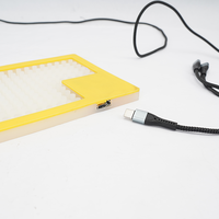 Usine Directe Écologique PVC Silicone Tapis Logo Personnalisable Vente Chaude Lumière LED Bière Tapis Bar Utiliser Caoutchouc Souple Personnalisable