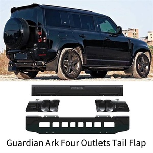 Veidt pour Land Rover New Defender, embout d'échappement carré à quatre sorties, pièces de modification Ark, tuyau d'échappement carré en acier inoxydable - Product Image 2