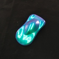 Poudre chromée à effet caméléon à pigment changeant de couleur variable optique pour vernis à ongles automatique de voiture et peinture de revêtement de pulvérisation