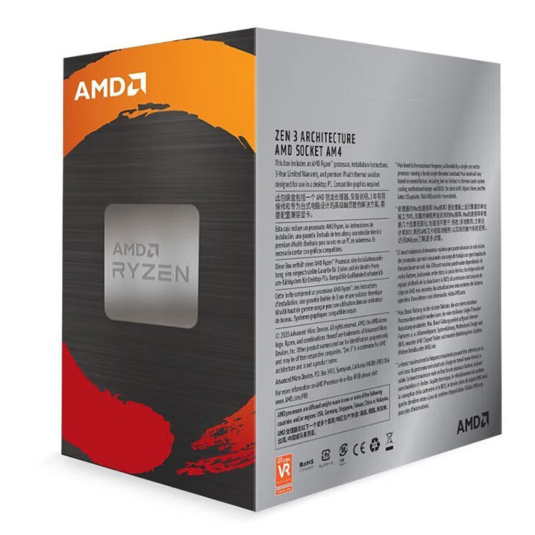 AMD Ryzen 5 4500 デスクトッププロセッサ（6コア、デュアルチャネル
