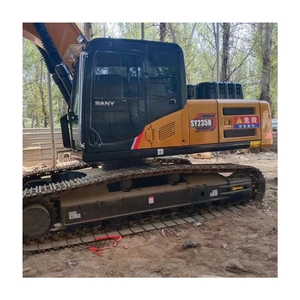 Excavadora usada en buen estado SANY235 SANY215 235 245 Máquina de construcción de segunda mano Excavadoras a la venta - Product Image 1