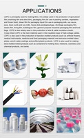 HBCS Hebei Film Grade Plastic Raw Material LDPE 2426H Résine de polyéthylène basse densité en granulés ignifuge