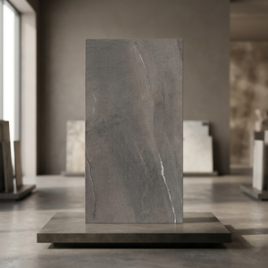 Velencia Moka Carving Glazed Porcelain Tiles Rustic Stone Look Matte Finish 24x48inch Floor Wall Tile - Product Image 4