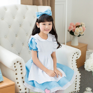 Drop Ship Halloween Kids Girls Anime Party Dress Child <span class=keywords><strong>Sissy</strong></span> Cosplay <span class=keywords><strong>Maid</strong></span> Lolita Cosplay Costume - Product Image 6