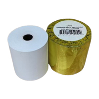 Rouleaux de papier thermique Golden Film 80*80mm, 2 rouleaux/paquet, prix avantageux, rouleau de papier pour caisse enregistreuse, modèle 80x80