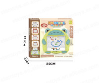 Nouveauté Montessori planche à dessin magnétique stylo sucer déplacer perles mignon conception STEM jouets éducatifs pour les enfants d'âge préscolaire