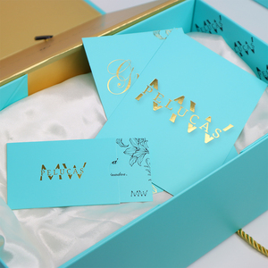 Biểu Tượng Tùy Chỉnh Cứng Nhắc Bao Bì Các Tông Sang Trọng Vàng Từ Có Thể Gập Lại Hộp Quà Tặng Với Sợi Dây Thừng Xử Lý Ribbon Phụ Kiện Dập Lá - Product Image 4
