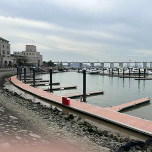 La Chine fournisseur professionnel de quai de marina jetée <span class=keywords><strong>flottante</strong></span> fabriquée en aluminium pont de ponton de doigt - Product Image 4