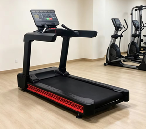 Heavy Duty Commercial Treadmill Button Panel Pseudo Shock Absorb 200KG Capacity Gym <b>Running</b> <b>Machine</b> - Product Image 4