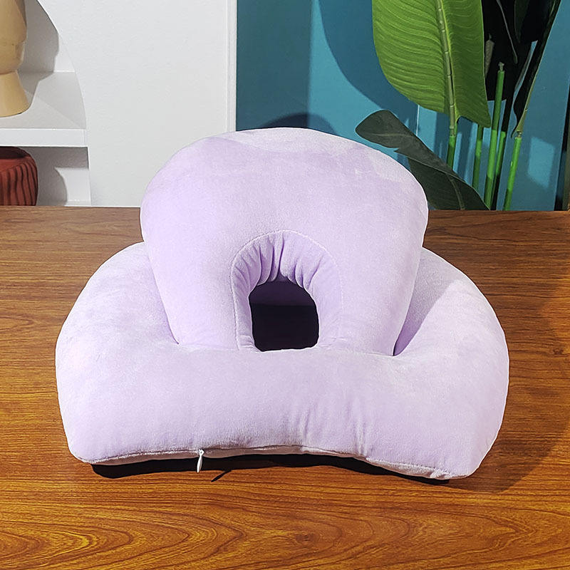 กำมะหยี่สองด้านสีม่วง