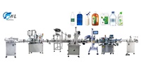 Machine de remplissage et d'étiquetage de capsulage et de boisson énergisante à l'huile de lait lotion entièrement automatique