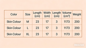เข็มขัดพยุงไส้เลื่อนสะดือแบบปรับได้ 3 มิติ รูปทรงโดม สีเบจ สำหรับผู้หญิงและผู้ชาย - Product Image 6