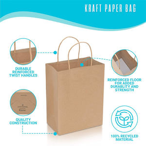 Túi Phong Cách Tay Cầm Đóng Gói Quà Tặng Bằng Giấy Ngộ Nghĩnh Tùy Chỉnh Mới - Product Image 3