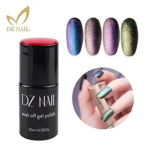 Dpdz-nouveau gel couche de haut pour ongles, caméléon à séchage uv led