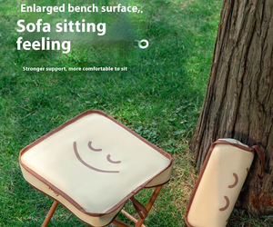 Портативный складной Оксфордский стальной современный дизайн, кресло без сидячих мест для рыбалки, садовая мебель - Product Image 4