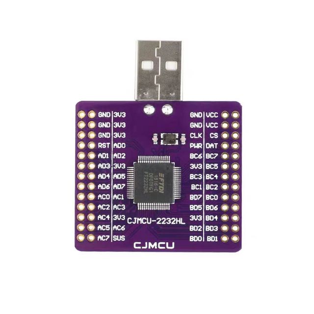 FT2232HL Dual Channel USB Turn UART/FIFO/SPI, I2C/JTAG/RS232
