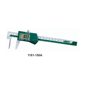 Calibrador Digital de Espesor de Tubos INSIZE 1161-150A, 0-150 mm/0-6 Pulgadas, Pantalla LCD, Resolución de 0.01 mm, Precisión de +/-0.05 mm - Product Image 1