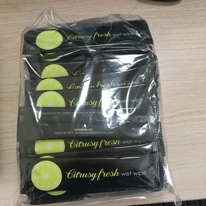 Paquet unique de lingettes humides jetables non tissées Spunlace Rafraîchissant le <span class=keywords><strong>visage</strong></span> <span class=keywords><strong>et</strong></span> le <span class=keywords><strong>corps</strong></span> de restaurant pour un usage quotidien - Product Image 5