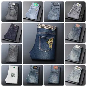 Luxury and High Quality European Design Heavyweight Oversized Men's Jeans