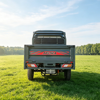 Mini camionnette électrique EEC 3000W 72V 100Ah haute puissance avec contrôleur 36 tubes et essieu arrière à changement de vitesse intégré