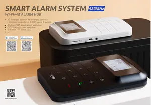 Sistemas de alarma inalámbricos para intrusos, sistema antirrobo con WiFi de 2/4/1/5/2023