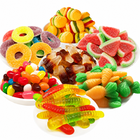 Bonbons Gélifiés Moelleux Aigres aux Saveurs de Fruits Assorties, Fabrication OEM/ODM en Gros et Sous Marque Privée, Certifiés Halal, Tendances TikTok