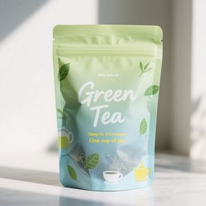 Sacs Ziplock Personnalisés en Stock, Sachets Doypack à Fermeture Éclair, Sacs Mylar pour Aliments, Snacks, Sachets d'Emballage de Thé Anti-Humidité - Product Image 5