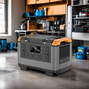 สถานีไฟฟ้าพกพา 2400W แบตเตอรี่โซลาร์ LiFePO4 พร้อมตัวควบคุม MPPT และไฟฉาย - Product Image 5