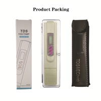 Testeur numérique portable de la qualité de l'eau TDS-3, 0-9990ppm, haute précision, pour l'eau potable, la piscine, l'aquarium, l'hydroponie