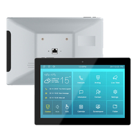 [Surge in order] LCD dinding 10.1 inci IPS kapasitif AIO PoE Ethernet Wifi Android Touche Controller dengan kamera untuk Hotel