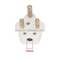 Bon prix Afrique du Sud Adaptateur de prise de courant Cape Town Inde Sri Lanka Prise de conversion 5A 250V