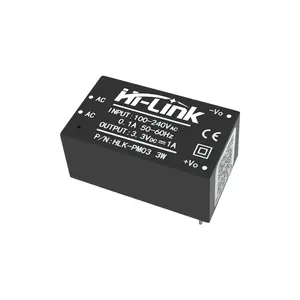 RUIST manufacturer 90-264V AC DC power supply module 220V to 3.3V 3W isolated power module HLK-PM03