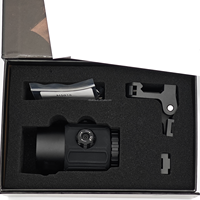 Lunette Prism Scope G43 en aluminium avec monture à dégagement rapide, grossissement 3X, commutateur latéral, compatible avec la lunette à point rouge 558, emballage d'origine, accessoires de chasse