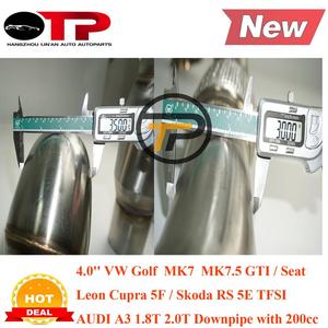 <span class=keywords><strong>Tubo</strong></span> <span class=keywords><strong>de</strong></span> <span class=keywords><strong>escape</strong></span> OTP para V W Golf R MK7 MK7.5 GT I AD A3 8V <span class=keywords><strong>Seat</strong></span> <span class=keywords><strong>Leon</strong></span> Cupra 4 "-3" Downpipe con 200cc Sports Cat - Product Image 6