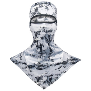 Cagoule en Spandex/Lycra Camouflage Taille Unique pour Pêche et <span class=keywords><strong>Cyclisme</strong></span> en Extérieur ; Casquette de Protection Solaire Style <span class=keywords><strong>Rapha</strong></span> ; Respirante et à Séchage Rapide - Product Image 2