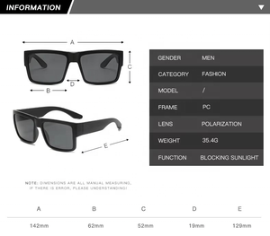 <span class=keywords><strong>Occhiali</strong></span> da Sole Sportivi Polarizzati con Lenti TAC Personalizzate, Montatura Grande, per Ciclismo, Corsa, Pesca, <span class=keywords><strong>Occhiali</strong></span> da Sole alla Moda per Uomo - Product Image 3