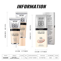 Fond de Teint Liquide Longue Tenue Bob Cross-Border Shantou Taille Standard Hydratant Éclaircissant Imperméable Anti-Transpiration Contrôle du Sébum
