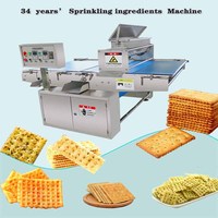Volledig automatische roestvrijstalen biscuitlijn broodbakmachine mixer hoge efficiëntie biscuit vingerkoekjes fruit ISO9001 CE