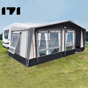 8ft X 6ft Compact Air Awning Tent Room Extension For Caravan Motorhome Holiday Camping