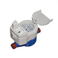 Compteur d'eau intelligent LoRaWAN sans fil à transmission à impulsions, en fonte et plastique, avec contrôle de vanne à distance, certifié IP68 ISO4064