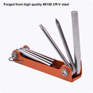 Chiave chiave Torx indurisce indurisce 7in 1 con chiave <span class=keywords><strong>a</strong></span> <span class=keywords><strong>brugola</strong></span> pieghevole con Phillips e cacciavite <span class=keywords><strong>a</strong></span> testa piatta - Product Image 2