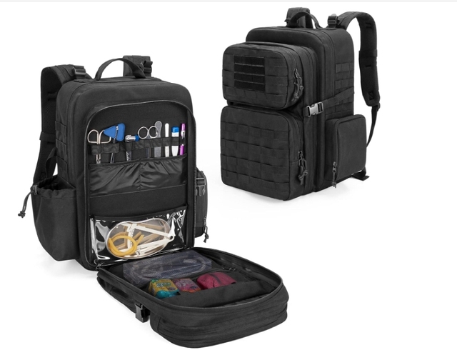 Tactical 600D Nylon Backpack CS Field Color Portable Shooting Expansion Game Box Protective Shoulder Bag Hunting Backpack