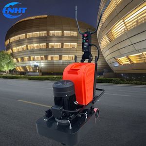 Machine à terrazzo pour le ponçage des sols en béton avec moteur et boîte de vitesses, diamètre de travail de 720 mm, 12 têtes de coupe, haute efficacité - Product Image 1