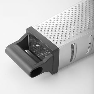 Éminceur multifonctionnel en acier inoxydable à 4 faces pour ail, pommes de terre, fromage et légumes, à commande manuelle - Product Image 2