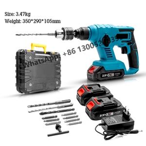 <span class=keywords><strong>Marteau</strong></span> perforateur industriel de démolition sans fil à batterie au lithium de faible puissance <span class=keywords><strong>Marteau</strong></span>-<span class=keywords><strong>piqueur</strong></span> 26MM 21V <span class=keywords><strong>Marteau</strong></span> perforateur rotatif électrique - Product Image 2
